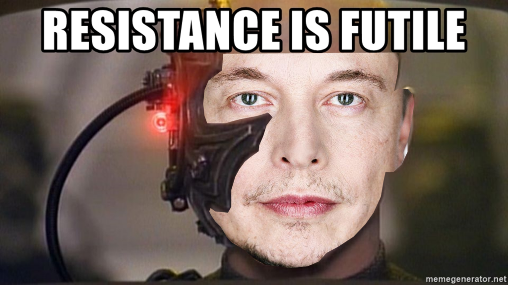 Elon cyborg