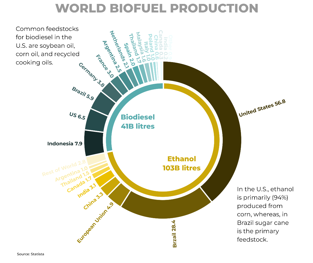 World biofuel production