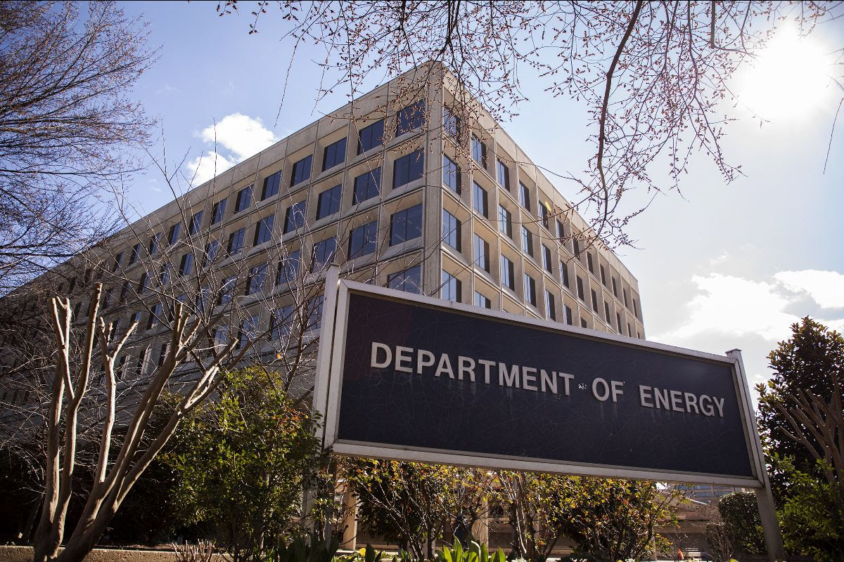 The Department of Energy building